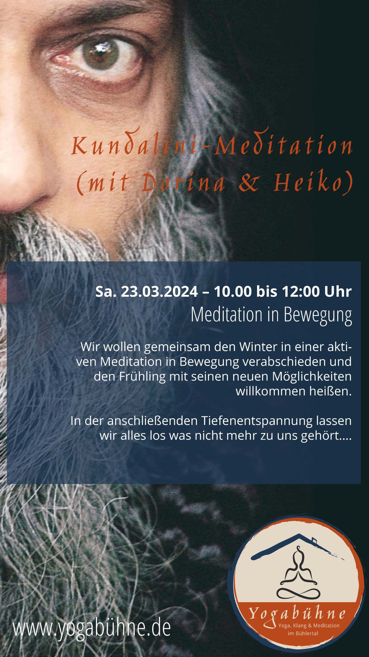 Read more about the article Kundalini-Meditation (mit Dorina & Heiko)